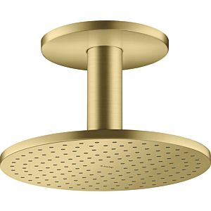 hansgrohe Axor Kopfbrause 35297950 mit Deckenanschluss, brushed brass
