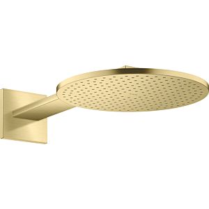 hansgrohe Axor Kopfbrause 35300950 mit Brausearm, brushed brass