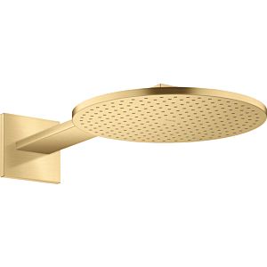 hansgrohe Axor Kopfbrause 35300250 mit Brausearm, brushed gold optic