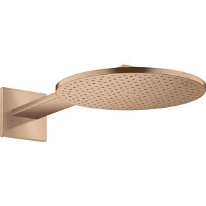 hansgrohe Axor Kopfbrause 35300310 mit Brausearm, brushed red gold