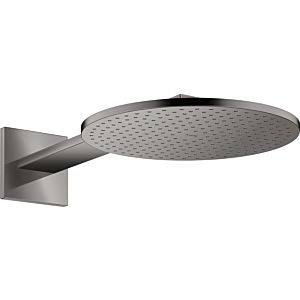 hansgrohe Axor overhead shower 35300330 with shower arm, polished black chrome