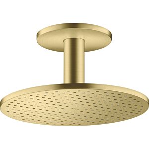 hansgrohe Axor douche de tête 35301950 avec raccordement au plafond, laiton brossé