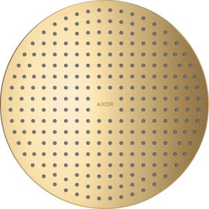 hansgrohe Axor overhead shower 35302250 ceiling, concealed installation, brushed gold optic
