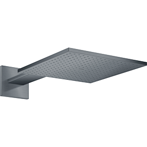 hansgrohe Axor overhead shower 35314340 with shower arm, brushed black chrome