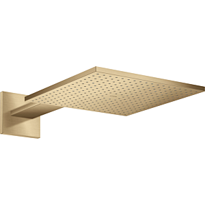 hansgrohe Axor overhead shower 35318140 with shower arm, brushed bronze