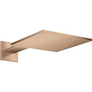 hansgrohe Axor Kopfbrause 35318310 mit Brausearm, brushed red gold