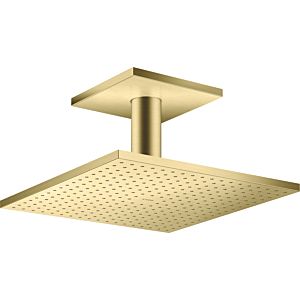 hansgrohe Axor Kopfbrause 35320950 mit Deckenanschluss, brushed brass