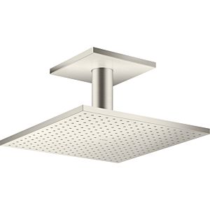 hansgrohe Axor overhead shower 35320800 with ceiling connection, stainless steel optic