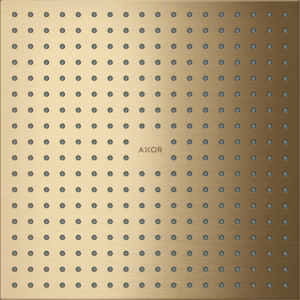 hansgrohe Axor overhead shower 35321140 ceiling, concealed installation, brushed bronze