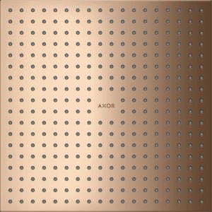 hansgrohe Axor overhead shower 35317300 ceiling, concealed installation, polished red gold