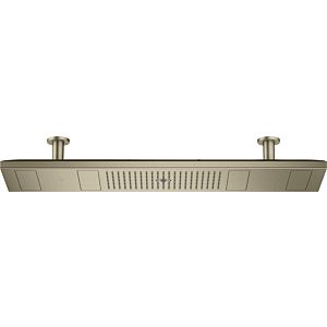 hansgrohe Axor ShowerHeaven Kopfbrause 10629820 1200x300mm, mit Beleuchtung 5000 K, brushed nickel