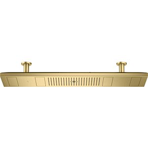 hansgrohe Axor ShowerHeaven Kopfbrause 10629950 1200x300mm, mit Beleuchtung 5000 K, brushed brass