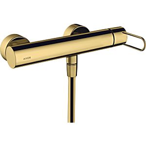 hansgrohe Axor Uno mitigeur de douche 38621990 apparent, avec poignée en arc, optique or poli