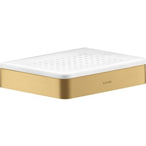 hansgrohe Axor Seifenschale 42803250 Keramikeinsatz, brushed gold optic