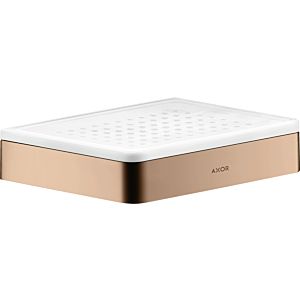 hansgrohe Axor Seifenschale 42803300 Keramikeinsatz, polished red gold