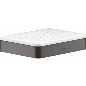 hansgrohe Axor Seifenschale 42803340 Keramikeinsatz, brushed black chrome