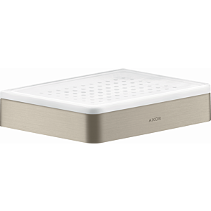 hansgrohe Axor Seifenschale 42803820 Keramikeinsatz, brushed nickel