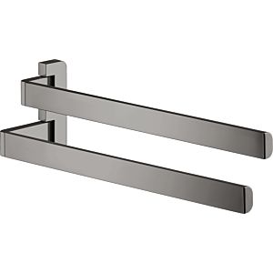 hansgrohe Axor Handtuchhalter 42821330 409mm, 2-armig, schwenkbar, polished black chrome