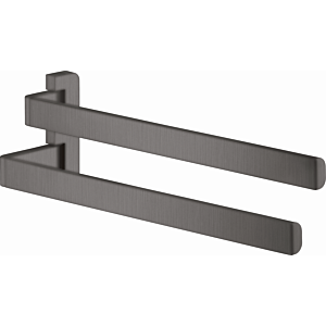 hansgrohe Axor Handtuchhalter 42821340 409mm, 2-armig, schwenkbar, brushed black chrome