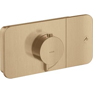 hansgrohe Axor One Fertigmontageset 45711140 Unterputz-Thermostatmodul, 1 Verbraucher, brushed bronze