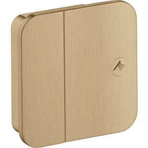 hansgrohe Axor One Fertigmontageset 45771140 Unterputz-Absperrventil, 1 Verbraucher, brushed bronze
