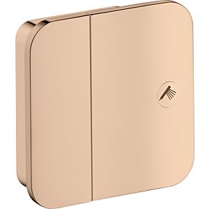 hansgrohe Axor One set de finition 45771300 robinet d&#39;arrêt encastré, 1 consommateur, or rouge poli