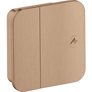 hansgrohe Axor One trim kit 45771310 concealed shut-off valve, 1 outlet, brushed red gold