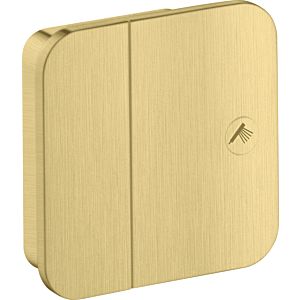 hansgrohe Axor One Fertigmontageset 45771950 Unterputz-Absperrventil, 1 Verbraucher, brushed brass