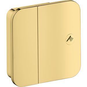 hansgrohe Axor One trim kit 45771990 concealed shut-off valve, 1 outlet, polished gold optic