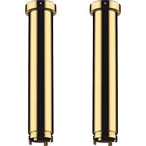 Kit d&#39;extension Hansgrohe AXOR ShowerSolutions 13603990 230 mm pour montage au plafond ShowerHeaven 1200/300 4jets, aspect or poli