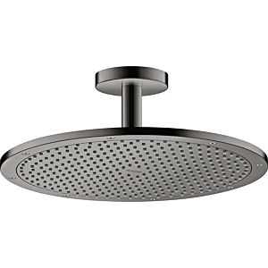 hansgrohe Axor douche de tête 26035330 avec raccordement au plafond, chrome noir poli