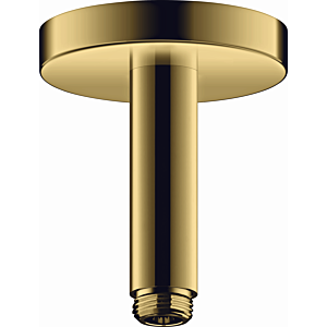 hansgrohe Axor Deckenanschluss 26432990 100mm, rund, polished gold optic