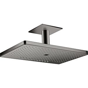 hansgrohe Axor douche de tête 35281330 avec raccordement au plafond, chrome noir poli
