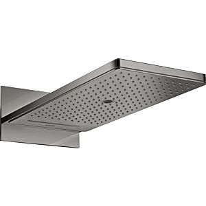 hansgrohe Axor overhead shower 35283330 concealed wall installation, polished black chrome