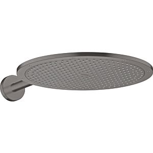 hansgrohe Axor overhead shower 26034340 with shower arm, wall mounting, brushed black chrome