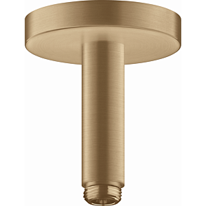 hansgrohe Axor Deckenanschluss 26432140 100mm, rund, brushed bronze