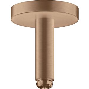 hansgrohe Axor Deckenanschluss 26432310 100mm, rund, brushed red gold