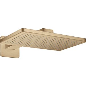 hansgrohe Axor Kopfbrause 35274140 mit Brausearm, Rosette, brushed bronze