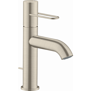 hansgrohe Axor Uno 100 Waschtischarmatur 38023820 brushed nickel, mit Ablaufgarnitur