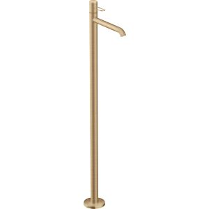 hansgrohe Axor Uno set de finition 38037140 mitigeur lavabo , sur pied, avec poignée en arc, sans garniture de vidange , bronze brossé