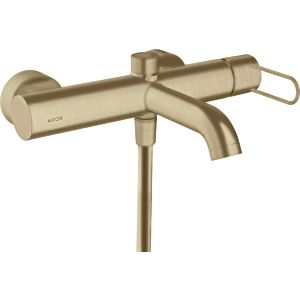 hansgrohe Axor Uno bath mixer 38421140 exposed, projection 203mm, with loop handle, brushed bronze