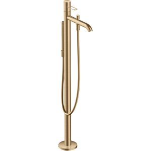 hansgrohe Axor Uno trim set 38442140 bath mixer, floor-standing, with loop handle, brushed bronze