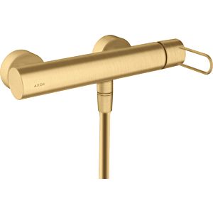 hansgrohe Axor Uno shower mixer 38621250 exposed, with loop handle, brushed gold optic