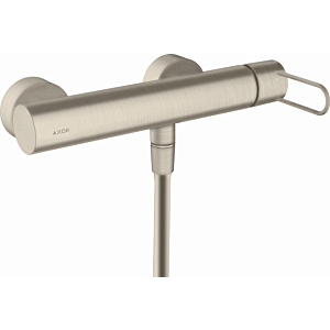 Axor Uno Brausearmatur 38621820 Brushed Nickel, mit Bügelgriff, Aufputz