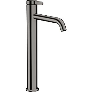 hansgrohe Axor One Waschtischarmatur 48002330 Ausladung 180mm, unverschließbare Ablaufgarnitur, polished black chrome