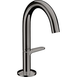 hansgrohe Axor One mitigeur lavabo 48010330 projection 122mm, avec garniture de vidange push-open , chrome noir poli