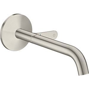 hansgrohe Axor One set de finition 48112800 encastré mitigeur lavabo , avec bec 220mm, aspect acier inoxydable
