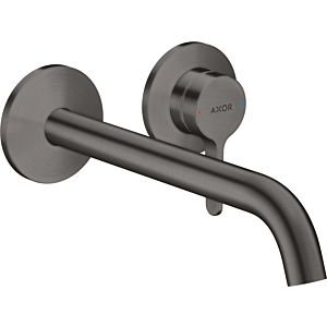 hansgrohe Axor One Fertigmontageset 48120340 Unterputzarmatur, mit Hebelgriff und Auslauf 220mm, brushed black chrome