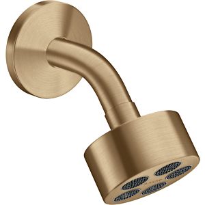 hansgrohe douche de tête Axor One 48490140 avec bras de douche, bronze brossé