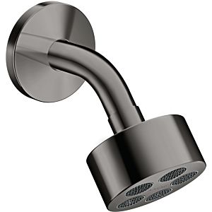 hansgrohe douche de tête Axor One 48490330 avec bras de douche, chrome noir poli
